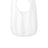 Rabbit Skins ™ Infant Contrast Trim Terry Bib. RS1003 - Rabbit Skins RS1003 White OSFA Infant & Toddler
