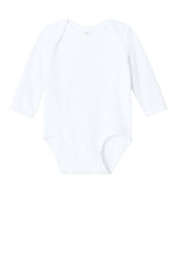 Rabbit Skins ™ Infant Long Sleeve Jersey Bodysuit RS4421 - Rabbit Skins RS4421 White 06M Infant & Toddler