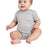 Rabbit Skins ™ Infant Short Sleeve Baby Rib Bodysuit. RS4400 - Rabbit Skins RS4400 Heather 06M Infant & Toddler