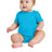 Rabbit Skins ™ Infant Short Sleeve Baby Rib Bodysuit. RS4400 - Rabbit Skins RS4400 Turquoise 06M Infant & Toddler