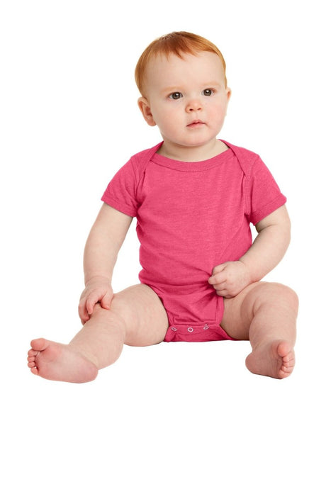 Rabbit Skins™ Infant Vintage Fine Jersey Bodysuit . RS4424 - Rabbit Skins RS4424 Vintage Hot Pink 06M Infant & Toddler