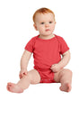 Rabbit Skins™ Infant Vintage Fine Jersey Bodysuit . RS4424 - Rabbit Skins RS4424 Vintage Red 06M Infant & Toddler