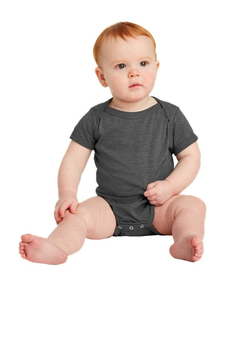 Rabbit Skins™ Infant Vintage Fine Jersey Bodysuit . RS4424 - Rabbit Skins RS4424 Vintage Smoke 06M Infant & Toddler