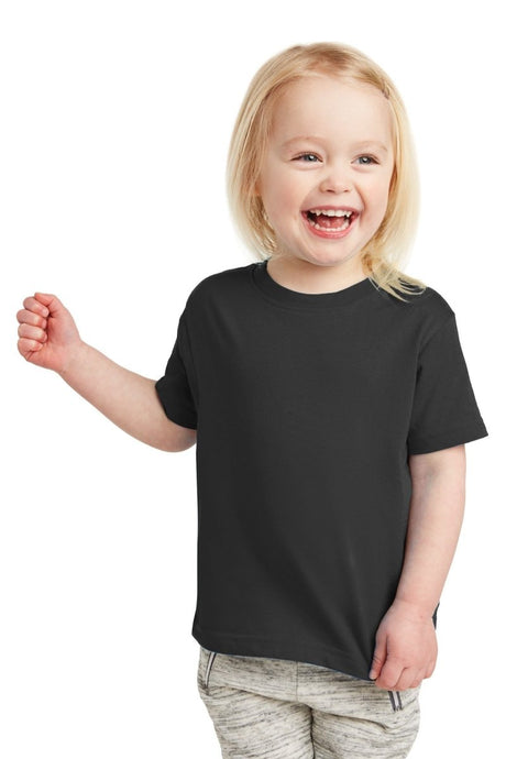 Rabbit Skins ™ Toddler Fine Jersey Tee. RS3321 - Rabbit Skins RS3321 Black 2T Short Sleeve T-Shirts