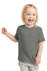 Rabbit Skins ™ Toddler Fine Jersey Tee. RS3321 - Rabbit Skins RS3321 Charcoal 2T Short Sleeve T-Shirts