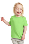 Rabbit Skins ™ Toddler Fine Jersey Tee. RS3321 - Rabbit Skins RS3321 Key Lime 2T Short Sleeve T-Shirts