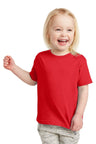 Rabbit Skins ™ Toddler Fine Jersey Tee. RS3321 - Rabbit Skins RS3321 Red 2T Short Sleeve T-Shirts
