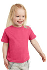 Rabbit Skins ™ Toddler Fine Jersey Tee. RS3321 - Rabbit Skins RS3321 Vintage Hot Pink 2T Short Sleeve T-Shirts