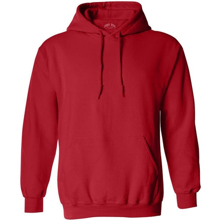 Joe's USA Men's Tall Pullover Hooded Sweatshirt Joe's USA Large Tall Red