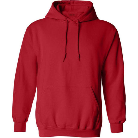 Wholesale Adult Hooded Sweatshirt - Red Sweatshirts/Fleece Joe's USA Red Small