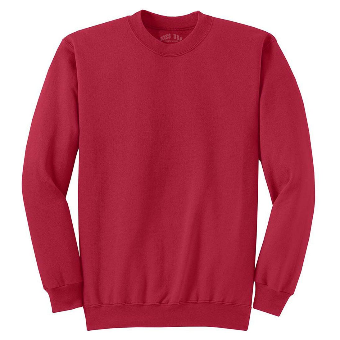 Joe's USA Youth Heavy Blend Crewneck Sweatshirt Sweatshirts/Fleece Joe's USA XS Red