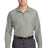 Red Kap ® Long Size, Long Sleeve Industrial Work Shirt. SP14LONG - Red Kap SP14LONG Light Grey LL Tall