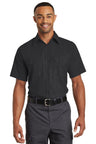 Red Kap ® Short Sleeve Solid Ripstop Shirt. SY60 - Red Kap SY60 Black S Workwear