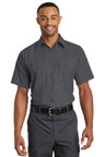 Red Kap ® Short Sleeve Solid Ripstop Shirt. SY60 - Red Kap SY60 Charcoal S Workwear