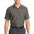 Red Kap SP24 Short Sleeve Industrial Work Shirt Grey 2XLR Workwear