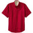 Joe's USA Tall Short Sleeve Easy Care Shirt Joe's USA Large Tall Red / Light Stone