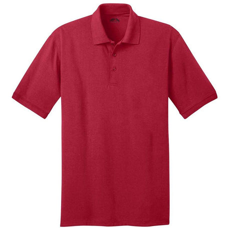 Men's 5.5-Ounce Jersey Knit Polo in Regular, Big & Tall Sizes - Red Joe's USA Red Small