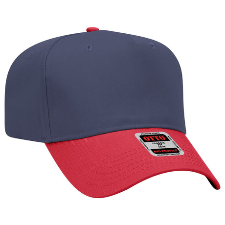 Otto Cap 31-069 - 5 Panel, Mid Profile Baseball Cap