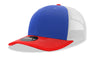 Decky 6 Panel Mid Profile Structured Cotton Blend Trucker | Decky 6021