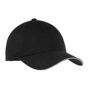 Reflective Sandwich Bill Cap Black/Reflective Hats