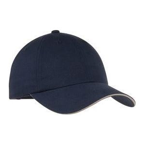 Reflective Sandwich Bill Cap Navy/Reflective Hats