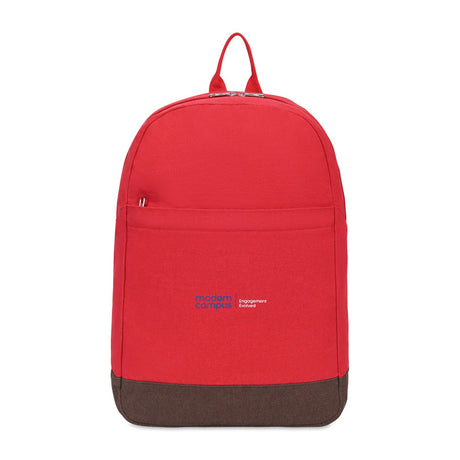 Gemline 102266 Ivy Recycled Cotton Laptop Backpack