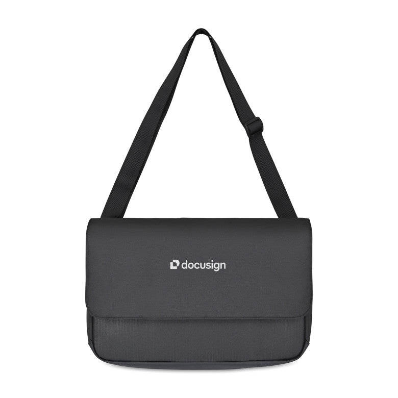 Gemline 102253 Transit Recycled rPET Laptop Messenger Bag
