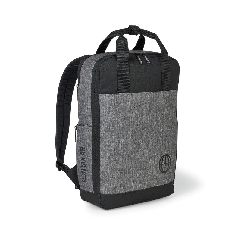 Gemline Logan Laptop Backpack - Gemline 100093-060 Gemline Granite Heather Grey One Size
