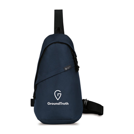 Gemline Renew rPET Sling Bag - Gemline 100805-001 Gemline Navy One Size