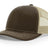 Richardson 112 Snapback Trucker Cap Brown / Khaki OSFM Caps