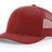 Richardson 112 Snapback Trucker Cap Cardinal OSFM Caps