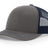 Richardson 112 Snapback Trucker Cap Charcoal / Navy OSFM Caps