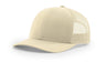 Richardson 112 Snapback Trucker Cap Cream OSFM Caps