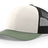 Richardson 112 Snapback Trucker Cap Cream/Black/Loden OSFM Caps