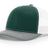 Richardson 112 Snapback Trucker Cap Dark Green / White / Heather Grey OSFM Caps