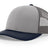 Richardson 112 Snapback Trucker Cap Grey / Charcoal / Navy OSFM Caps