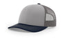 Richardson 112 Snapback Trucker Cap Grey / Charcoal / Navy OSFM Caps