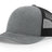 Richardson 112 Snapback Trucker Cap Heather Grey / Black OSFM Caps