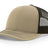Richardson 112 Snapback Trucker Cap Khaki / Coffee OSFM Caps