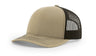 Richardson 112 Snapback Trucker Cap Khaki / Coffee OSFM Caps