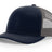 Richardson 112 Snapback Trucker Cap Navy / Charcoal OSFM Caps