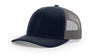 Richardson 112 Snapback Trucker Cap Navy / Charcoal OSFM Caps