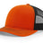 Richardson 112 Snapback Trucker Cap Orange / Black OSFM Caps