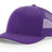 Richardson 112 Snapback Trucker Cap Purple OSFM Caps