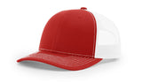 Richardson 112 Snapback Trucker Cap Red / White OSFM Caps