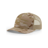 Richardson 112PT - Richardson Printed Tactical Trucker Hat Multicam Arid/Tan OSFM Caps