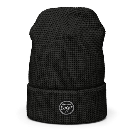 Richardson 146R Waffle Beanie | Create Your Own Custom Beanie Black
