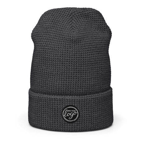 Richardson 146R Waffle Beanie | Create Your Own Custom Beanie Heather Charcoal