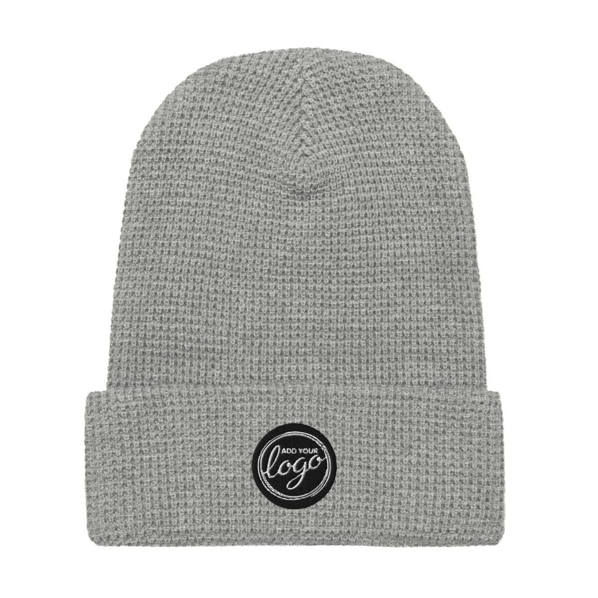 Richardson 146R Waffle Beanie | Create Your Own Custom Beanie Heather Grey
