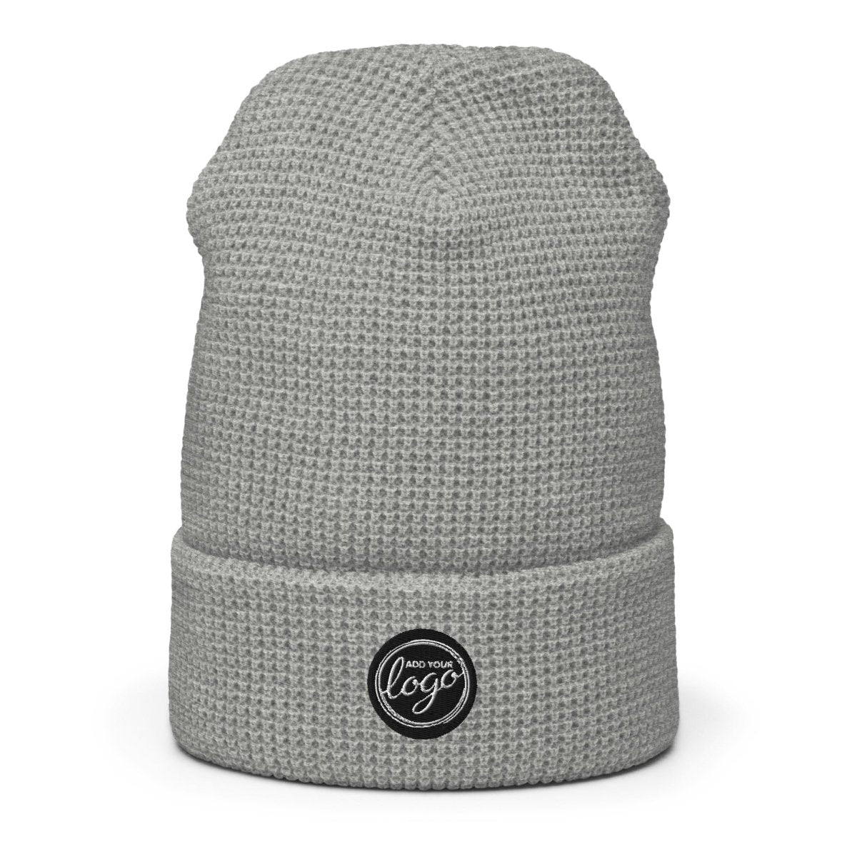 Richardson 146R Waffle Beanie | Create Your Own Custom Beanie Heather Grey